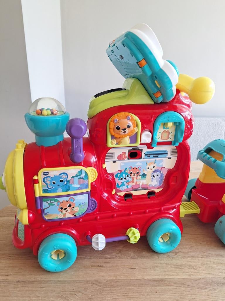 VTech Baby Rijd en Leer Letterlocomotief, Ophalen, Gebruikt, Overige typen, Met licht