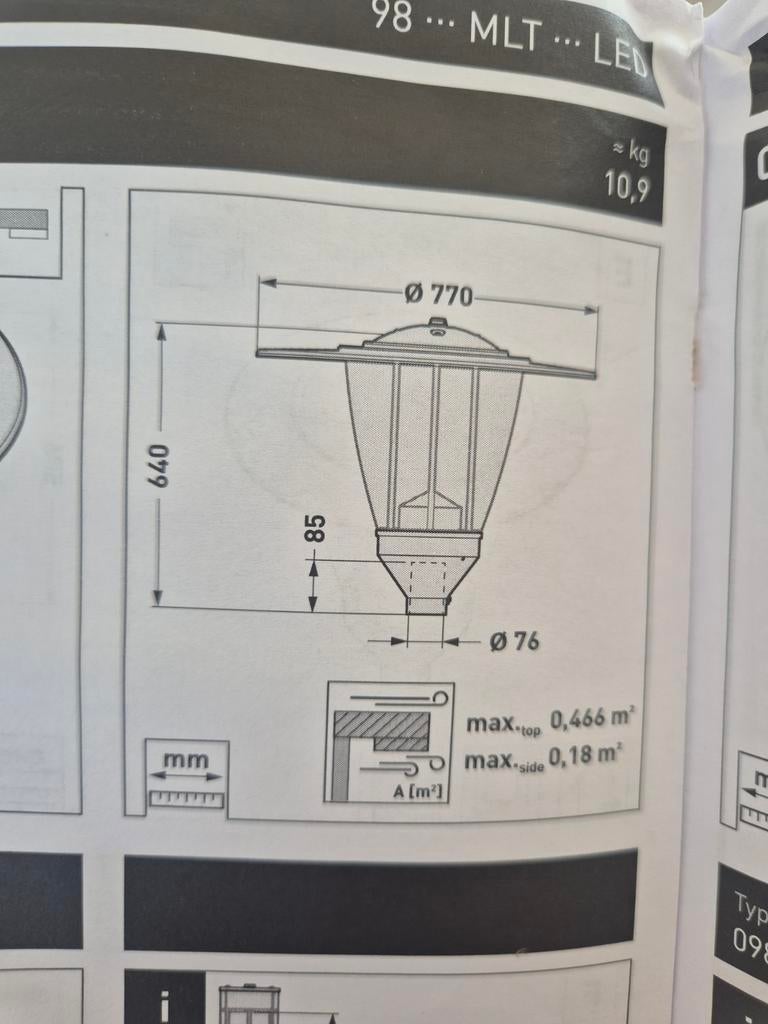 Lantarenpaal, Ophalen of Verzenden, Nieuw, Overige merken