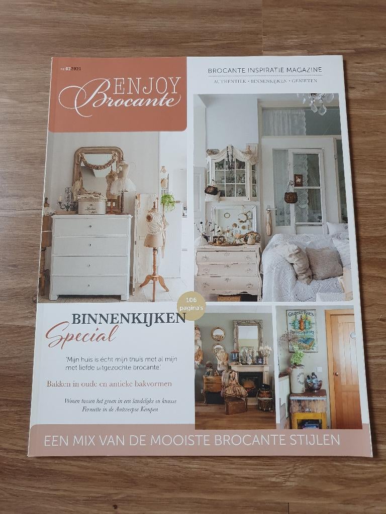 Enjoy Brocante 2021 - 2, Verzenden, Zo goed als nieuw