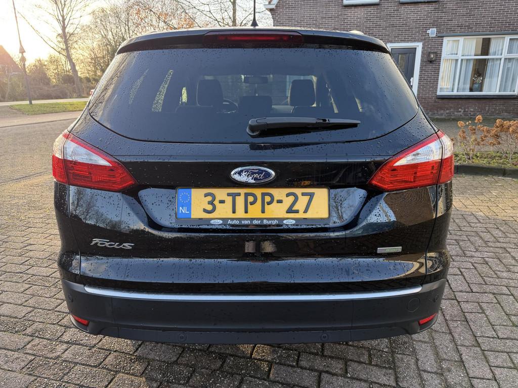 Ford Focus Wagon 1.0 EcoBoost Edition Plus, Euro 5, Gebruikt, Zwart, Origineel Nederlands