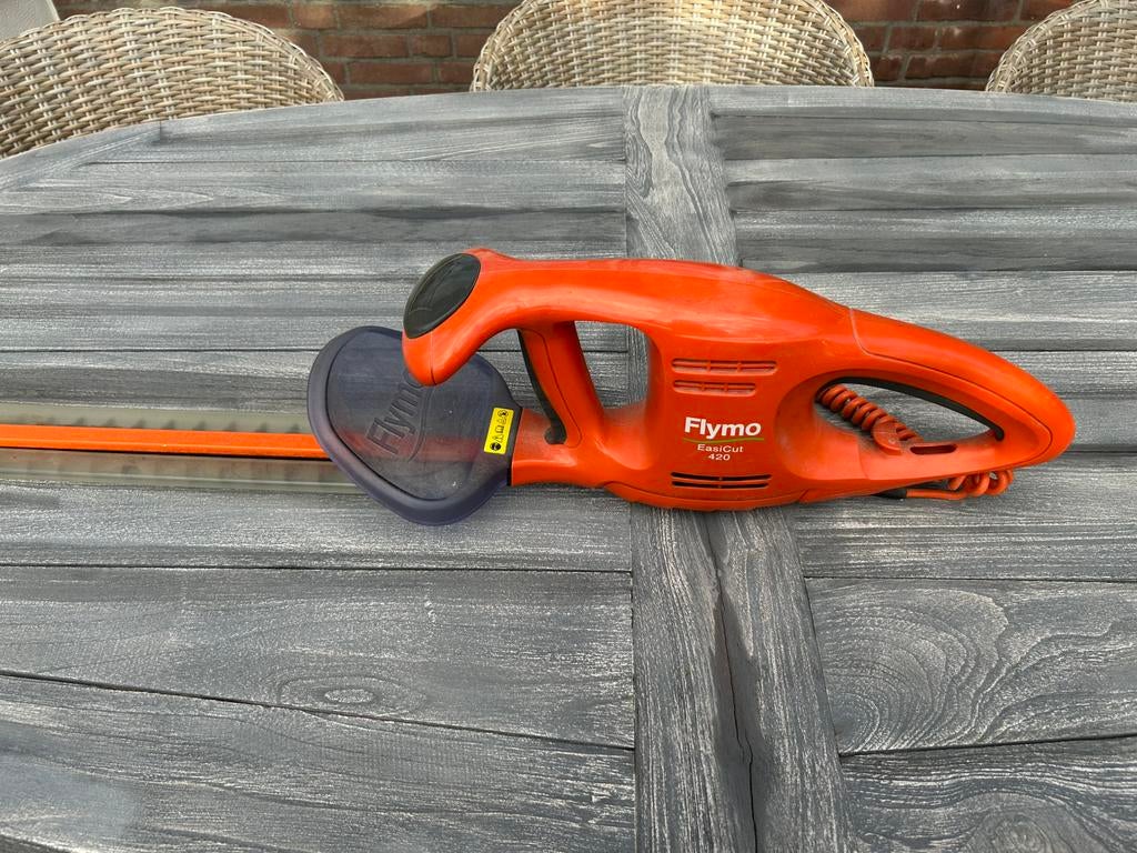 Flymo heggenschaar, Tuin en Terras, Heggenscharen, Ophalen, Gebruikt, Elektrisch