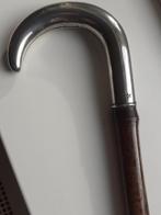 WANDELSTOK MET ZILVER HANDVAT, Diversen, Wandelstokken, Ophalen of Verzenden