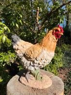 Beeld Haan, tuin, vijver, gazon, boerderij 33cm, Tuin en Terras, Tuinbeelden, Ophalen of Verzenden, Nieuw, Kunststof, Dierenbeeld