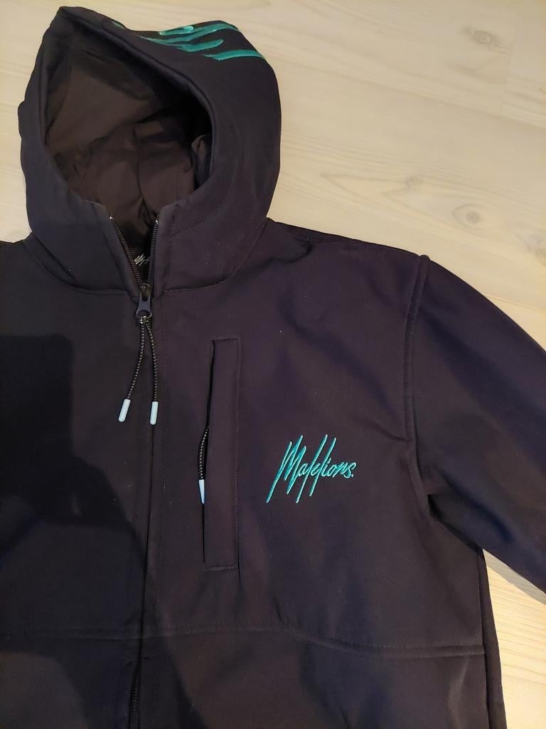 Tussenjas/softshell Malelions maat 176, Malelions, Ophalen of Verzenden, Zo goed als nieuw, Jongen
