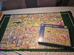 JvH puzzel, de paardenraces,1500st, zgan, Ophalen of Verzenden, 500 t/m 1500 stukjes, Zo goed als nieuw, Legpuzzel