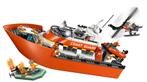 LEGO City 60504 Kustwacht Reddingsboot + Helikopter 742dlg, Ophalen of Verzenden, Nieuw, Complete set, Lego