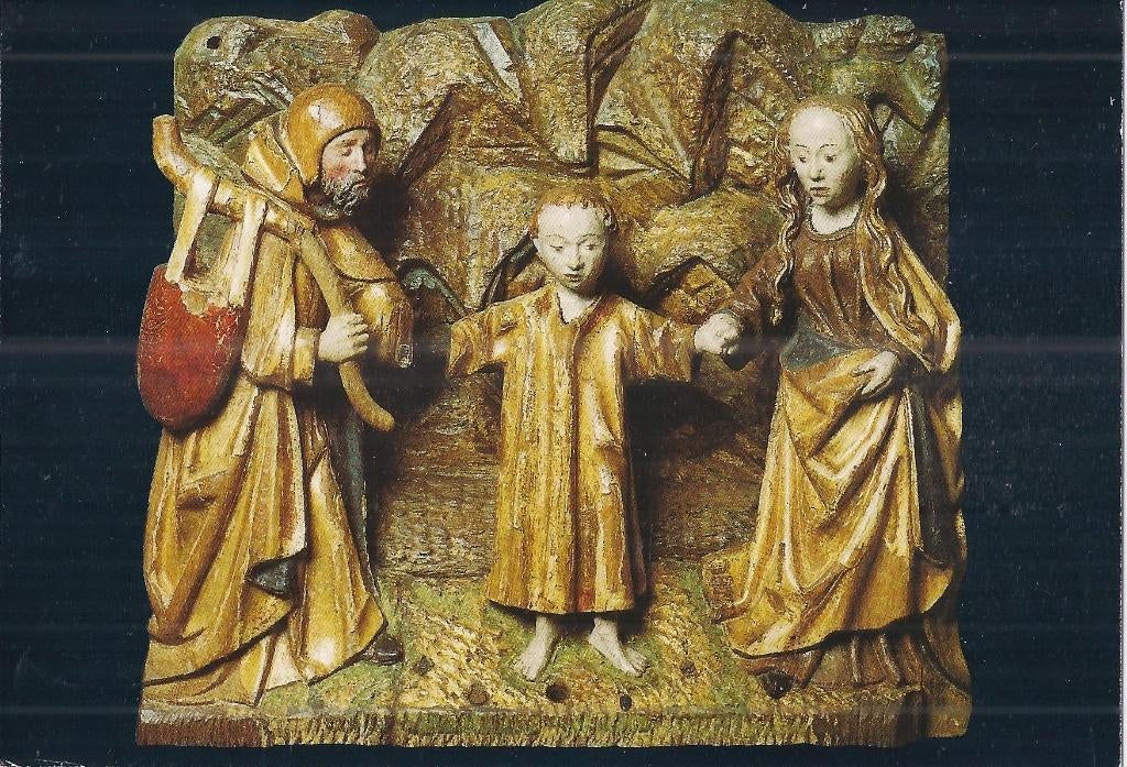 Den - Bosch altaar in de basiliek Gelopen ansichtkaart ( 13, Ophalen of Verzenden, 1980 tot heden, Gelopen, Noord-Brabant