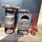 Houtkachel, schuurvondst voor de klusser. DSA., Ophalen, Gebruikt, Houtkachel, Vrijstaand