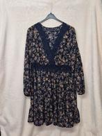 Bloemenjurk XXL in nieuwstaat, Kleding | Dames, Ophalen of Verzenden, Zo goed als nieuw, Maat 46/48 (XL) of groter, Blauw
