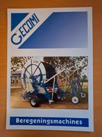 Folder Gecomi beregeningsmachines, Verzenden, Gelezen, Tractor en Landbouw