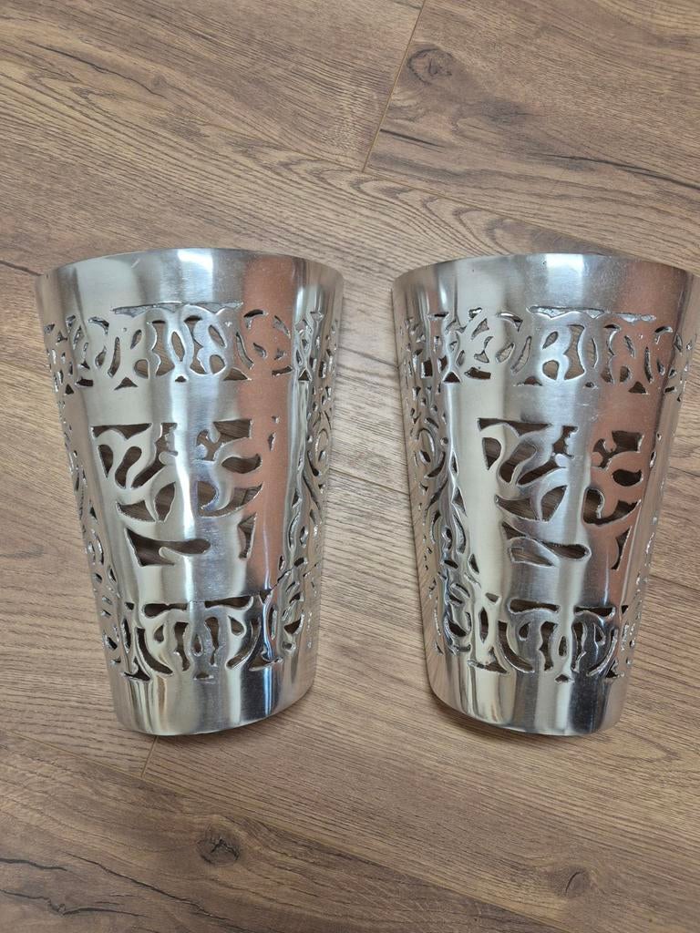 Nieuwe Marokkaanse handgemaakte lampenkapjes, Ophalen of Verzenden, Nieuw, Metaal