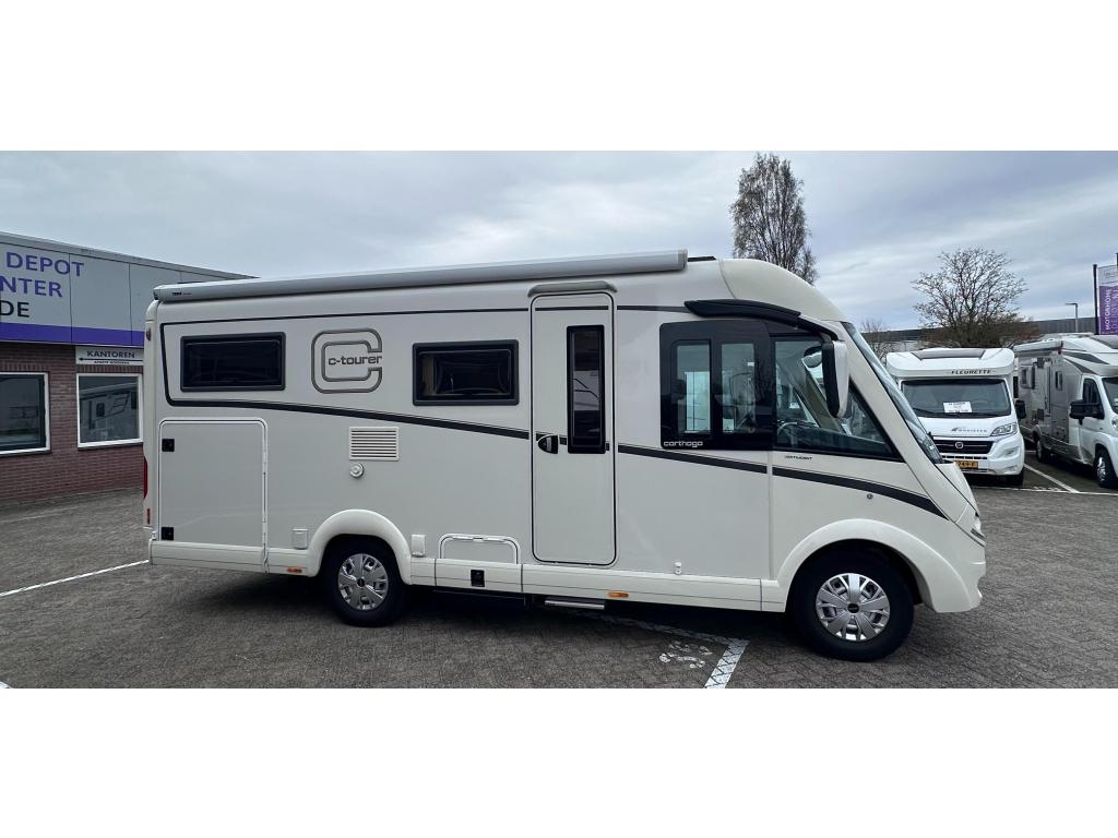 Carthago C-Tourer I 141 LE T9 AUT 160PK LPG zeer compleet!, Diesel, Carthago, 6 tot 7 meter, L-zit