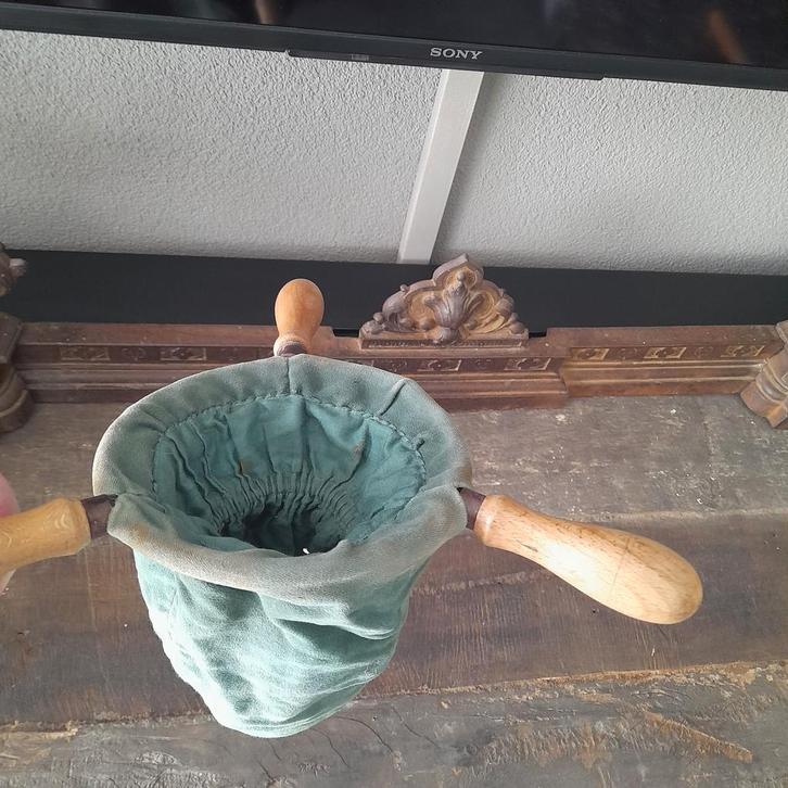 Collectebuidel collectezak kerk, Antiek en Kunst, Antiek | Religie, Ophalen of Verzenden