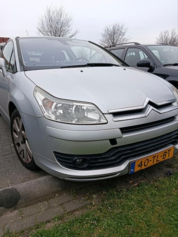 Citroën C4 1.6 16V Coupe AUT 2006 Grijs, Auto's, Citroën, Particulier, C4, Benzine, D, Coupé, Automaat, Origineel Nederlands, Zilver of Grijs