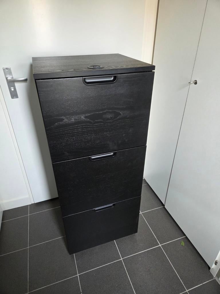 IKEA Galant Archiefkast Zwart - Nieuwstaat, Ophalen, Minder dan 50 cm, Gebruikt, Modern, functioneel