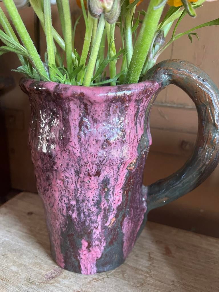 Vintage bloemenvaas, Ophalen of Verzenden