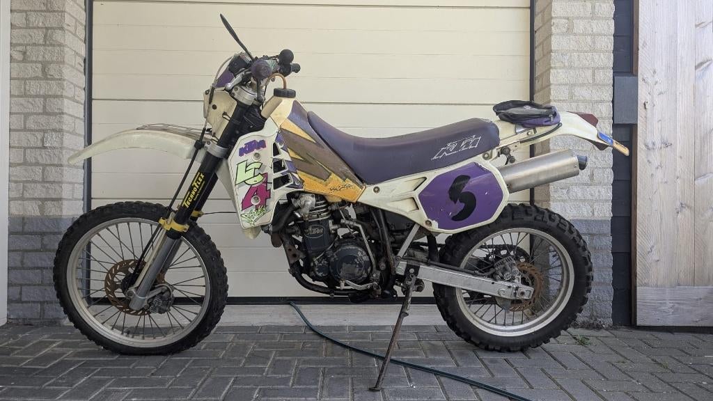 KTM LC4 600 (1989) – 2 complete motoren – project, Motoren, Gebruikt, Particulier, Crossmotor, Handgeschakeld