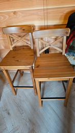 3 IKEA barkrukken ingolf, Huis en Inrichting, Barkrukken, 2 krukken, Ophalen, Nieuw, 60 tot 90 cm