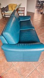 Leren bank (200 cm), Ophalen, Gebruikt, Driepersoons, Leer