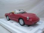 Alfa Romeo Spider 2.0 rood 1990   1:18 Laudo, Hobby en Vrije tijd, Modelauto's | 1:18, Ophalen of Verzenden, Nieuw, Auto, Overige merken