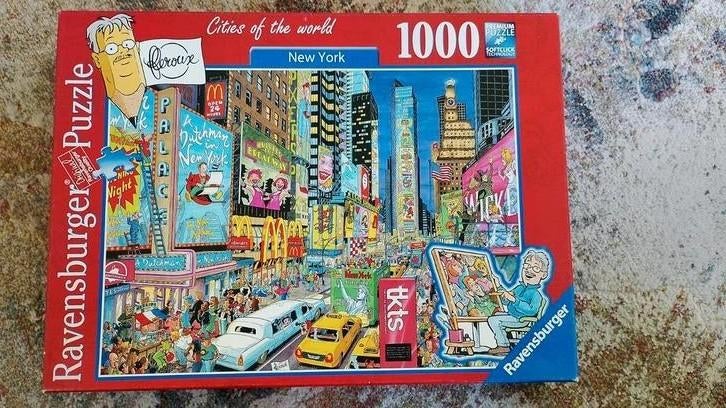 Ravensburger puzzel 1000 stukjes, Ophalen of Verzenden, 500 t/m 1500 stukjes, Gebruikt