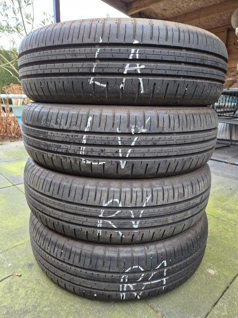 4 banden 175-65-17 Z.G.A.N. o.a. toyota Aygo, C 1, 107, Auto-onderdelen, Banden en Velgen, Gebruikt, 175 mm, Banden en Velgen