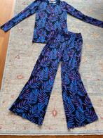 Stieglitz broek high rize in blauw, rood en zwart, Kleding | Dames, Broeken en Pantalons, Maat 38/40 (M), Blauw, Ophalen of Verzenden