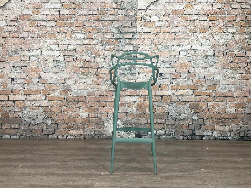 Kartell Masters Barstool groen bij TheReSales, Huis en Inrichting, Stoelen, Ophalen, Kunststof, Overige kleuren, Design