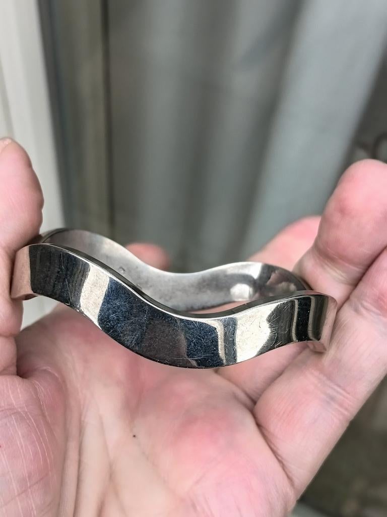 zware zilveren armband, Sieraden, Tassen en Uiterlijk, Antieke sieraden, Verzenden, Zilver, Armband