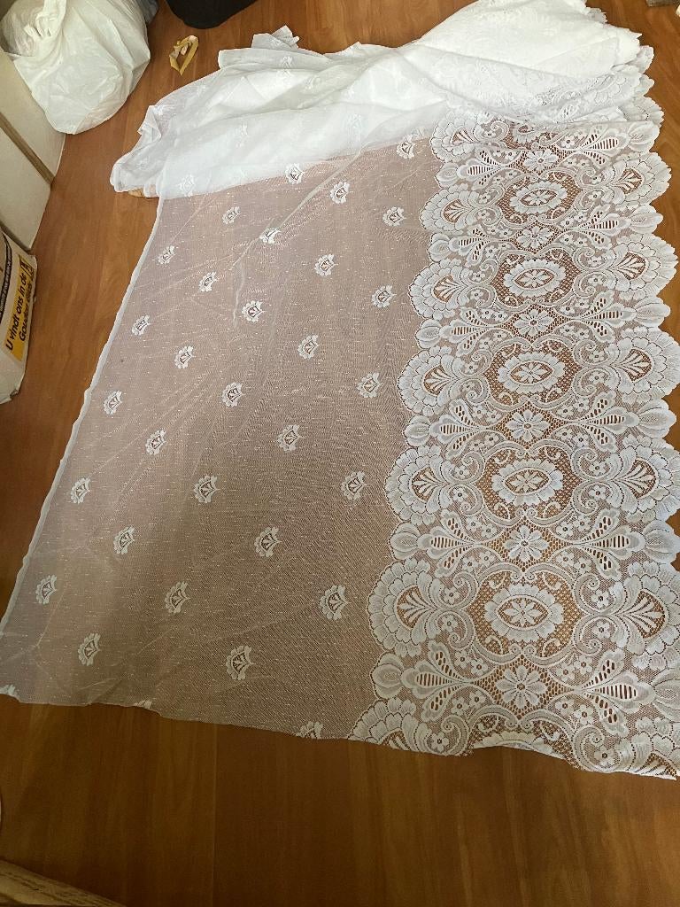 Rol van 23 meters vitrages, Ophalen of Verzenden, Nieuw, Minder dan 100 cm