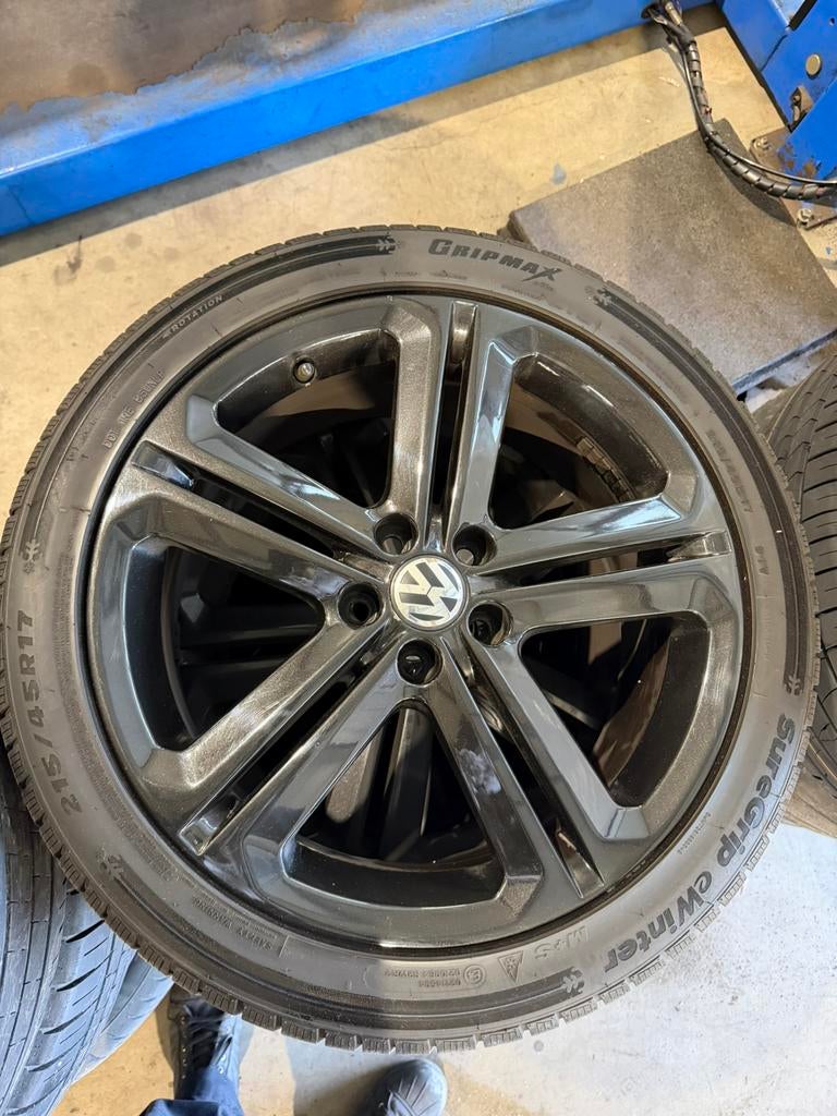 17 inch mallory velgen polo Rline, Auto-onderdelen, Banden en Velgen, Ophalen, 215 mm, 17 inch, Winterbanden