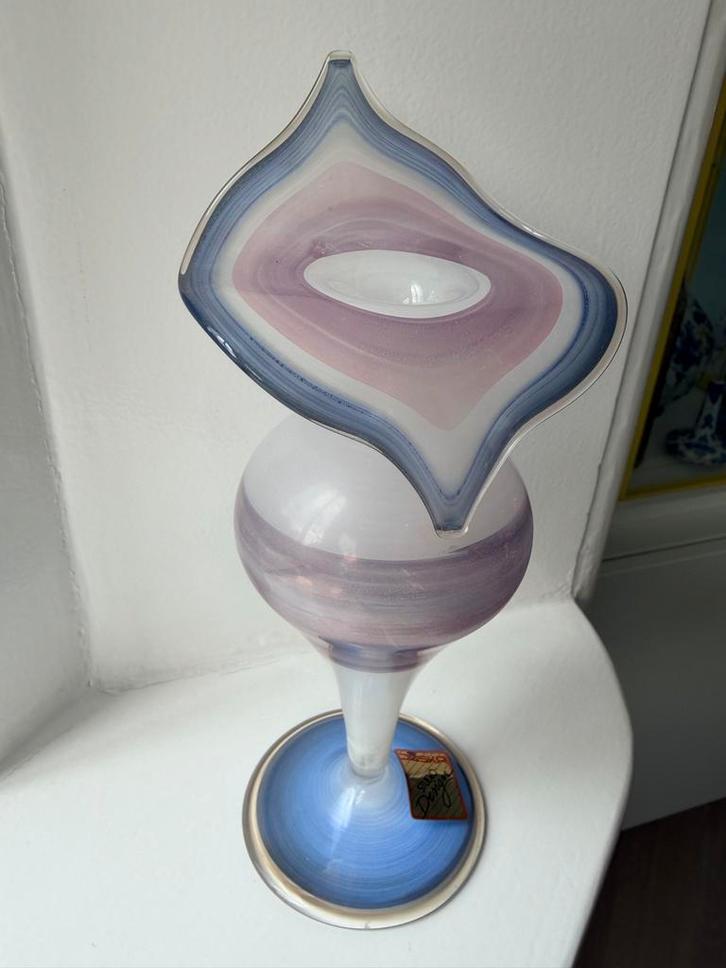 Glasobject Joska Studio Design Vaas - Uniek Glasobject 22 cm, Antiek en Kunst, Kunst | Designobjecten, Ophalen of Verzenden