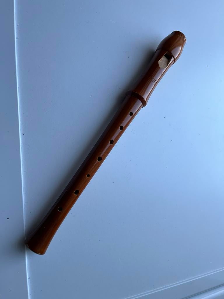 Vintage Adler blokfluit, Muziek en Instrumenten, Blaasinstrumenten | Blokfluiten, Ophalen of Verzenden, Gebruikt, Sopraan of Sopranino