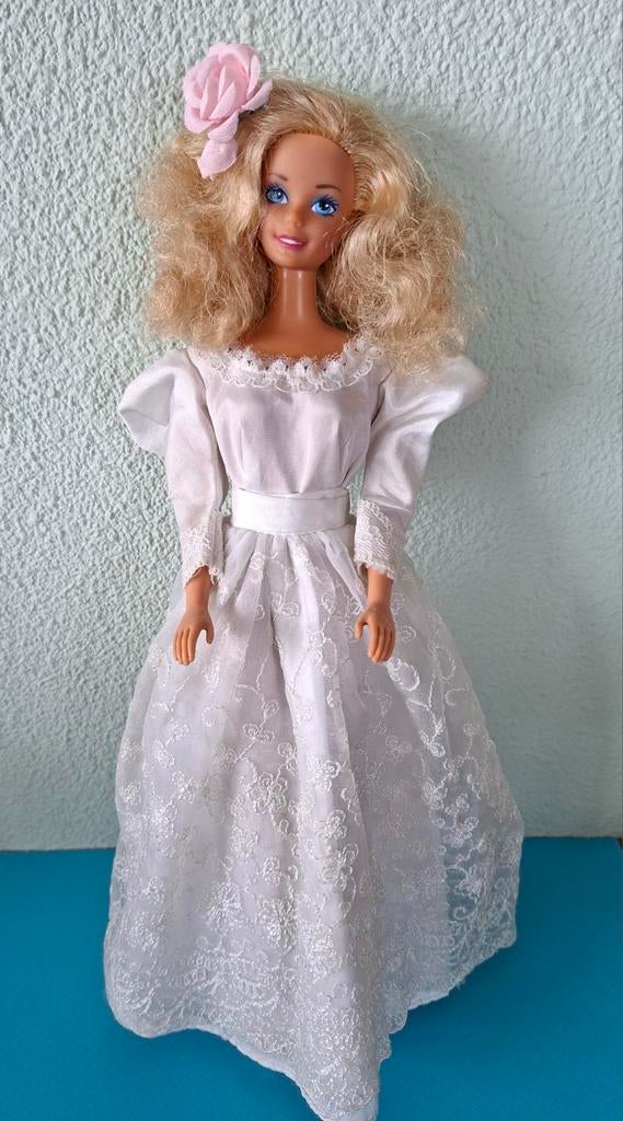 Barbie Vintage 80s Superstar bride, Ophalen of Verzenden, Barbie