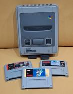 Nitendo Super Nes met 3 spellen, Ophalen of Verzenden, Gebruikt, Zonder controller, Met games