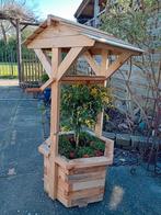 Houten waterput bloembak nieuw, Ophalen, Nieuw, Hout