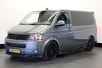 Volkswagen Transporter 2.0 TDI 180PK Automaat - Airco - Navi, Auto's, Voorwielaandrijving, Euro 5, Gebruikt, Zwart