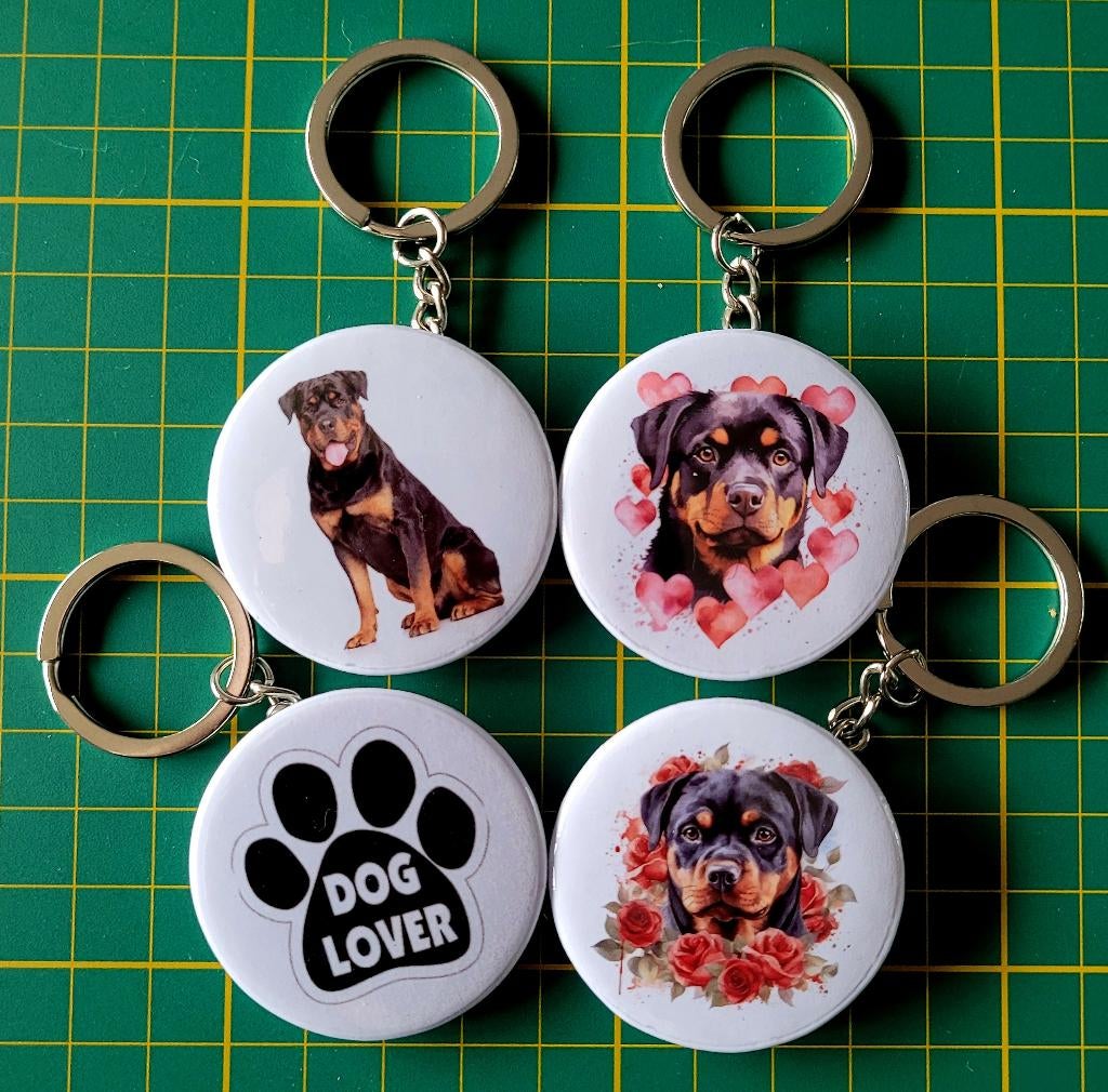Rottweiler sleutelhanger/flesopener, Verzenden, Nieuw, Hond of Kat, Overige typen