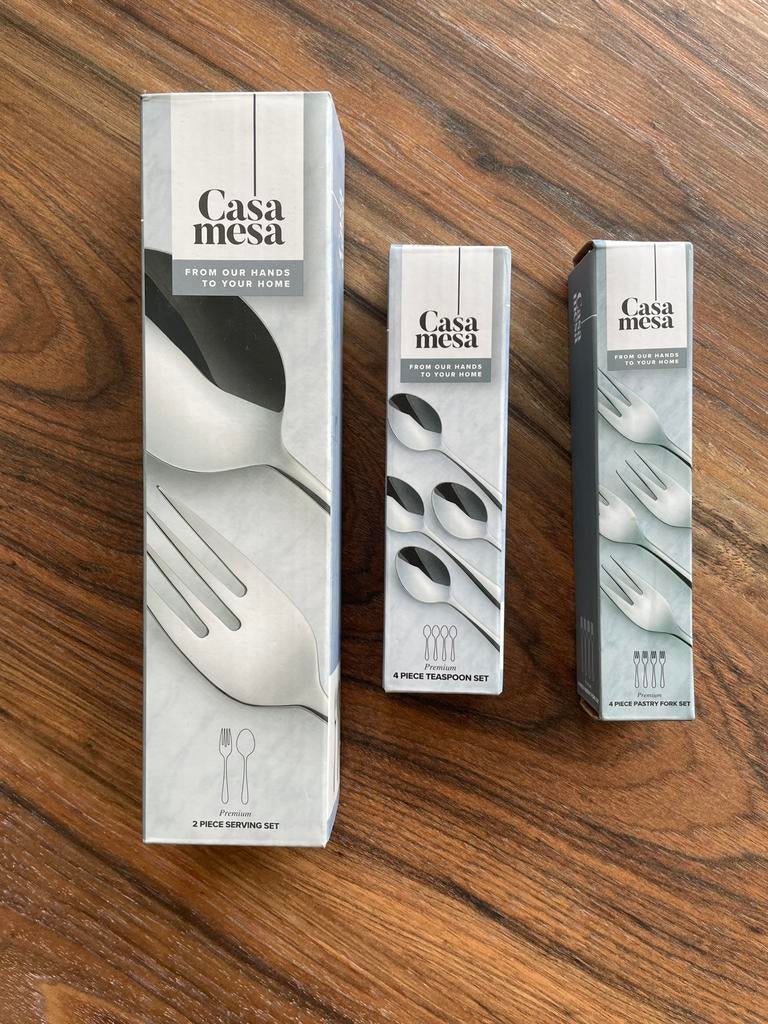 Casa Mesa bestek, Nieuw, Ophalen of Verzenden, Rvs of Chroom, Vaatwasserbestendig