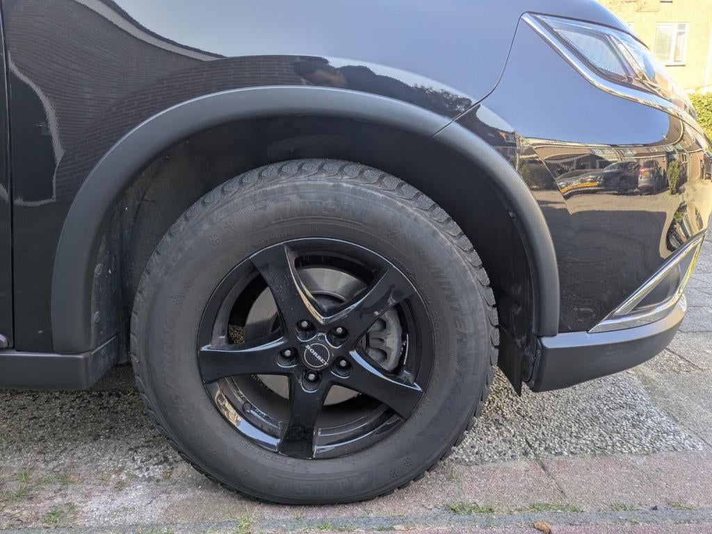 Winterbanden voor SUV's incl Borbet lichtmetalen velgen, Ophalen, Gebruikt