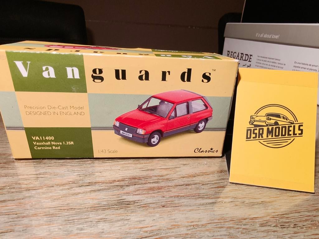 1:43 Vauxhall Nova 1.3SR, S, Auto, Vanguards, R