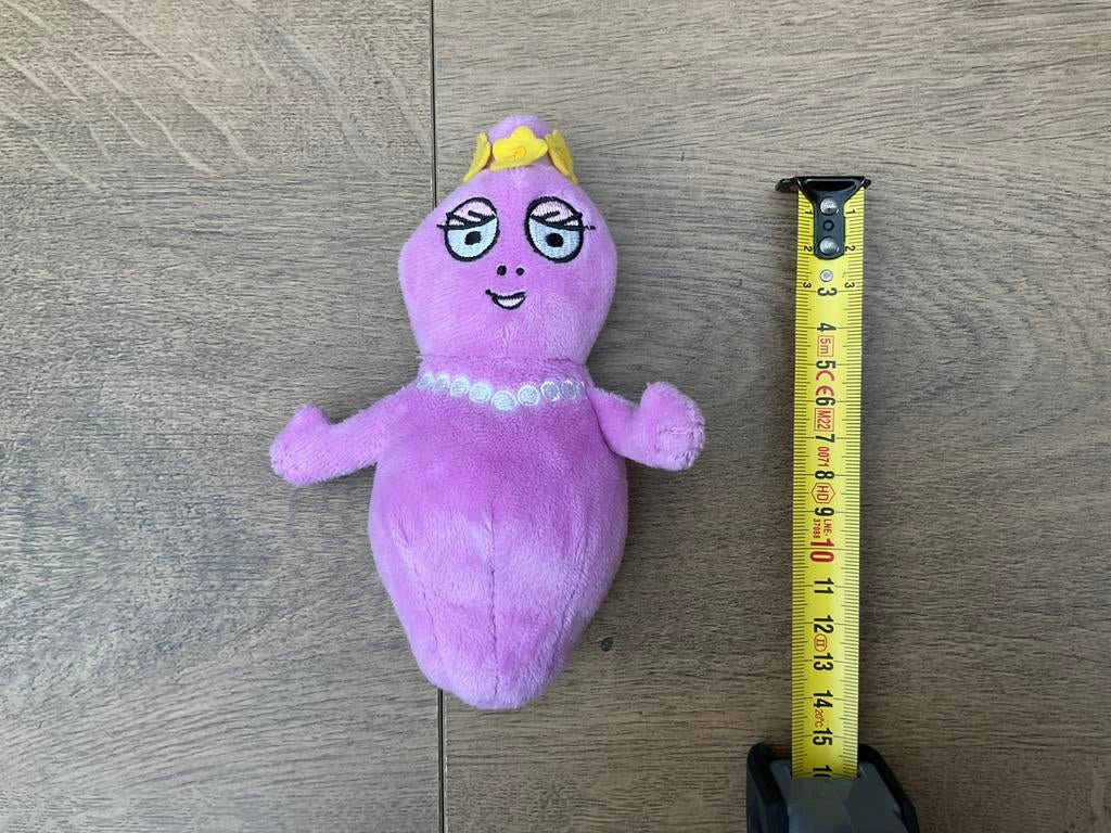 Nieuwe zgan pluche paarse BARBABELLA knuffel Barbapapa, Ophalen, Overige figuren, Nieuw, Beeldje of Figuurtje