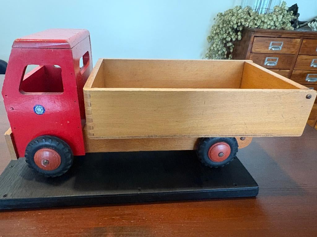 Nooitgedagt Houten Kiepauto, Ophalen of Verzenden