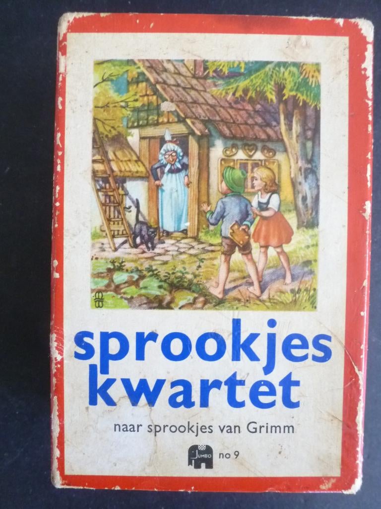 Kwartet Jumbo sprookjes jaren 1960 (2), Verzenden, Gebruikt, Kwartet(ten)