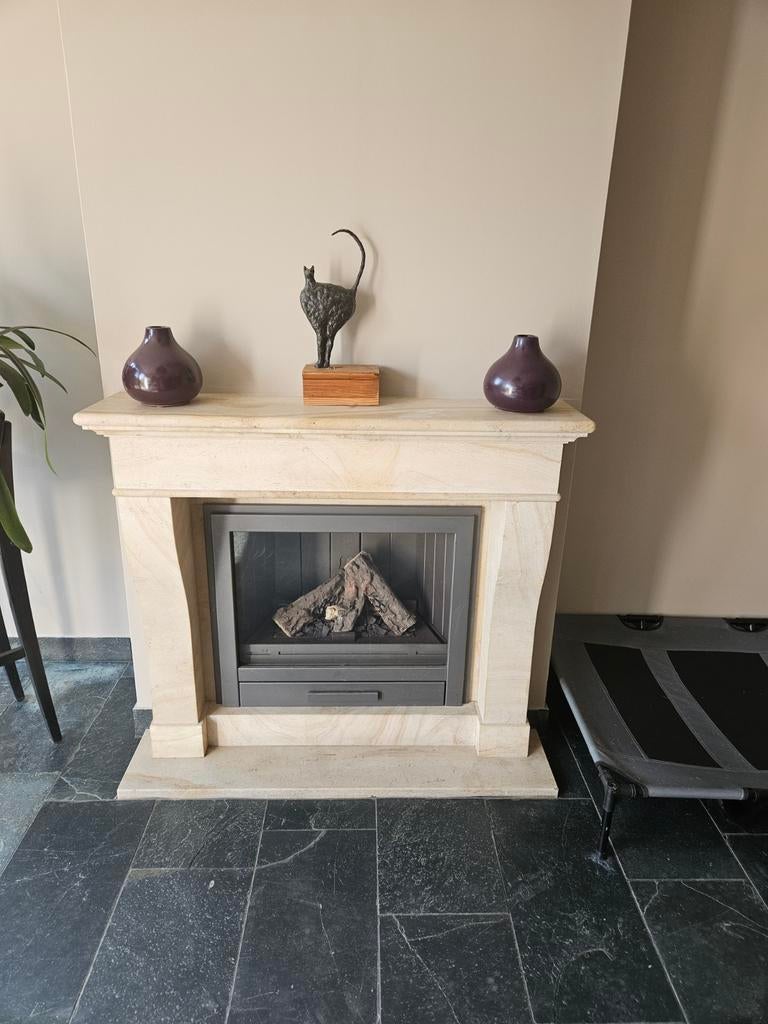 Inzethaard Gashaard met schouw !!, Ophalen, Gebruikt, Inzethaard, Gashaard