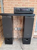 Philips FR-752/00 Receiver met FB698 3-weg Bass Reflex Boxen, Gebruikt, 120 watt of meer, Stereo, Ophalen