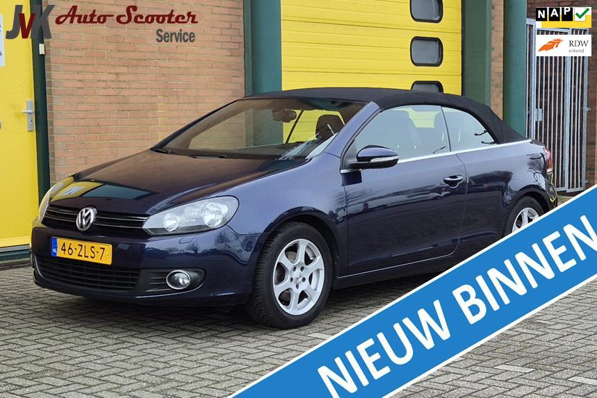 Volkswagen Golf Cabriolet 1.4 TSI Airco! Cruise Control! Tre, Voorwielaandrijving, Euro 5, Stof, Gebruikt