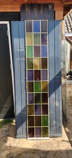 Glas in lood raam, Gevelraam of Ruit, Minder dan 80 cm, Ophalen of Verzenden, Minder dan 80 cm