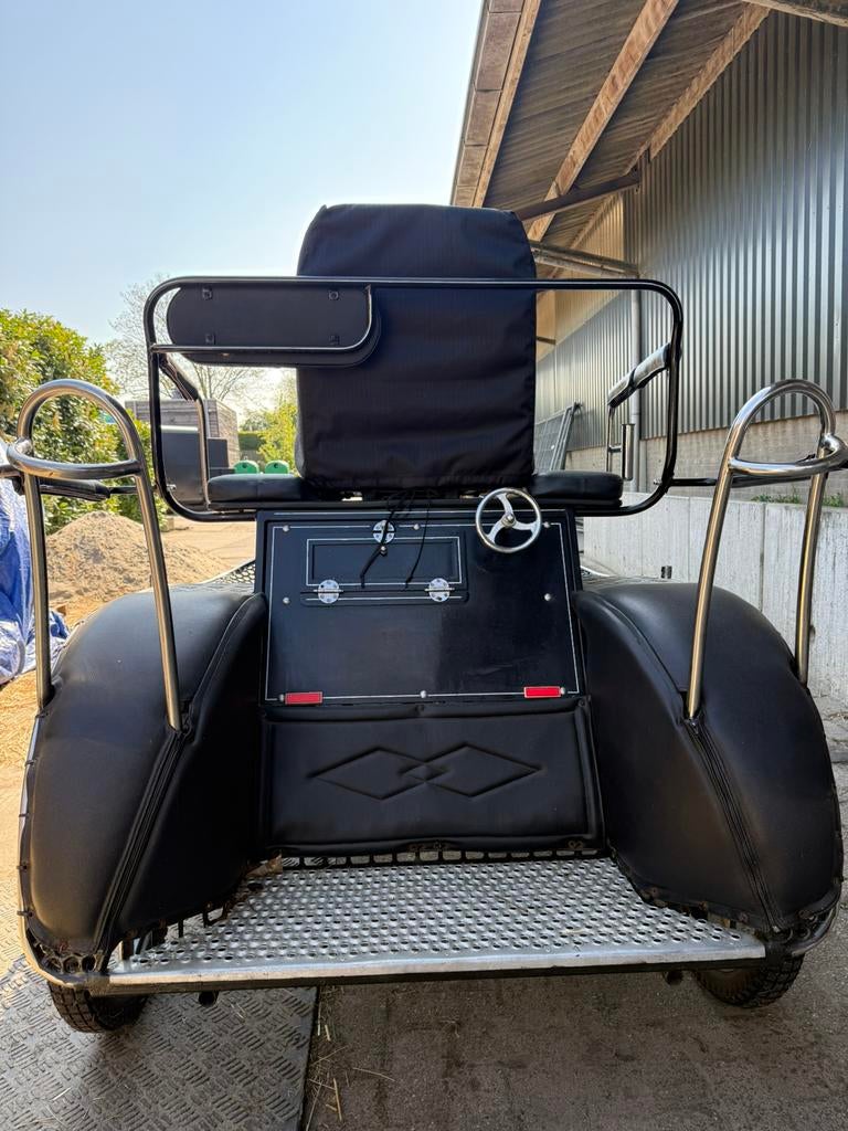 Menwagen, Dieren en Toebehoren, Paarden en Pony's | Hoofdstellen en Tuigage, Zo goed als nieuw, Dressuur, Ophalen