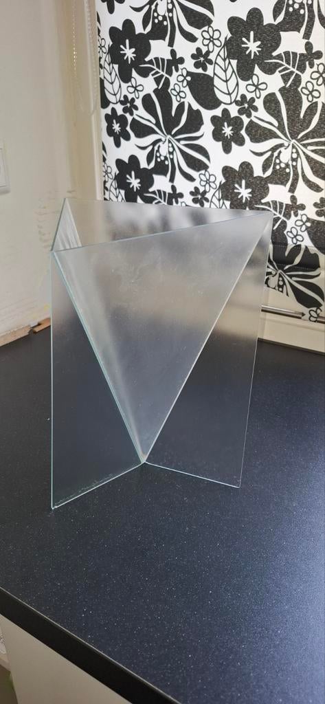 Vaas van kunstenaar Mart van Schijndel, Ophalen, 50 tot 100 cm, 50 tot 100 cm, Glas